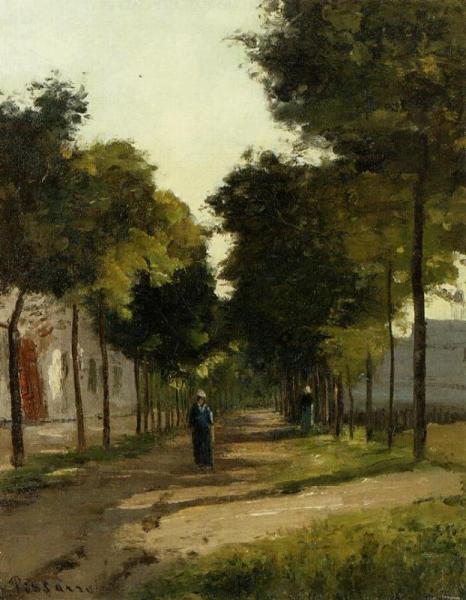 La Route by Camille Pissarro