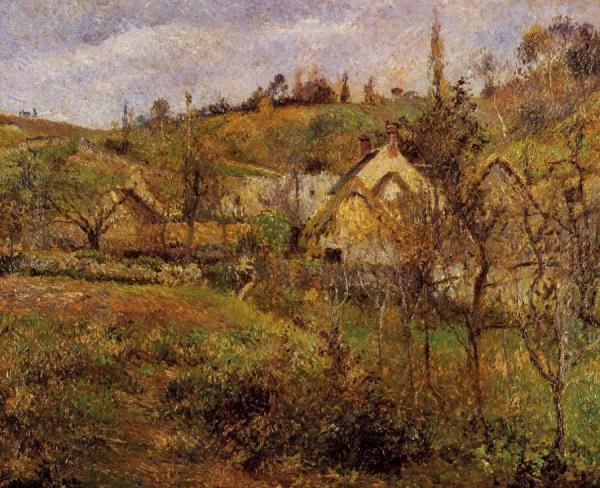La Valhermeil, Near Pontoise by Camille Pissarro Oil Painting Reproductions