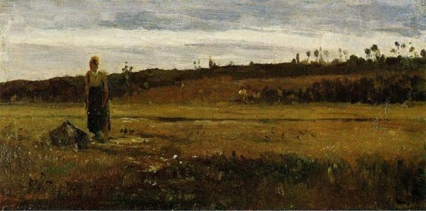 Landscape At La Varenne-saint-hilaire by Camille Pissarro Oil Painting Reproductions