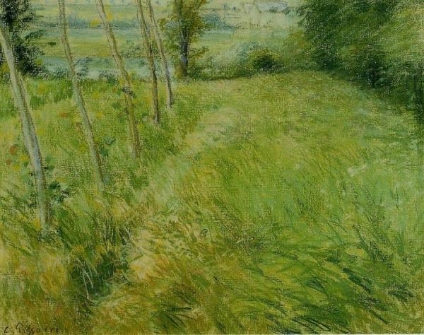 Landscape At Pontoise by Camille Pissarro