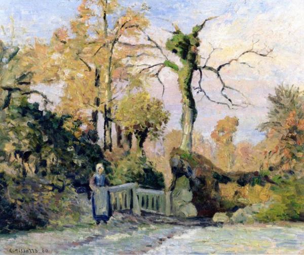 Landscape In Autumn by Camille Pissarro