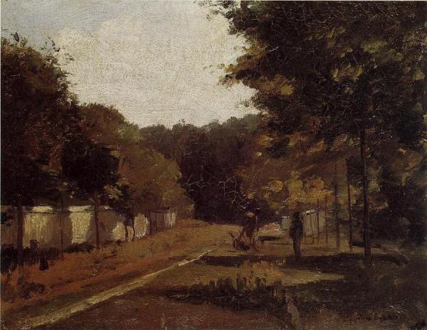 Landscape, Varenne-saint-hilaire by Camille Pissarro Oil Painting Reproductions