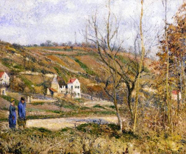 Le Chou Near Pontoise by Camille Pissarro
