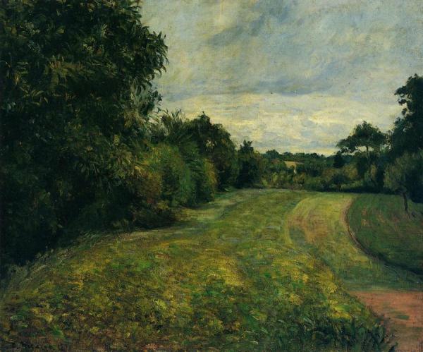 Le Fond De St. Antoine, Pontoise by Camille Pissarro