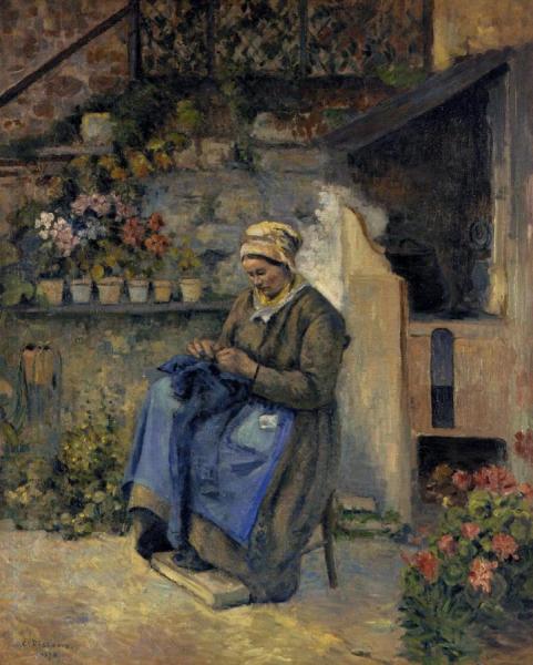 Mother Jolly by Camille Pissarro