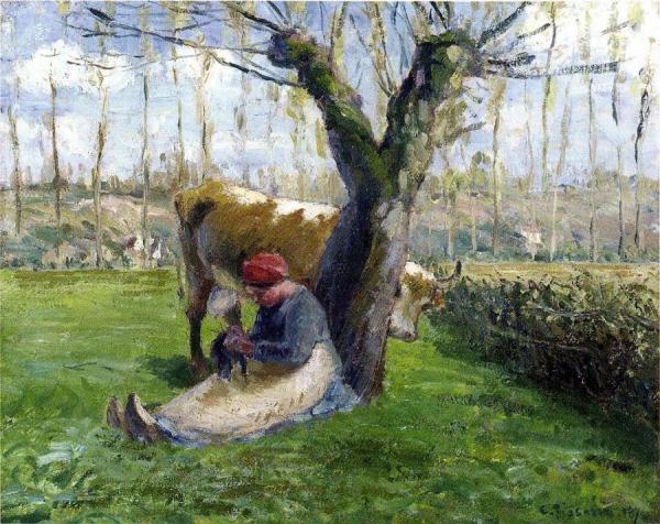 No Title by Camille Pissarro