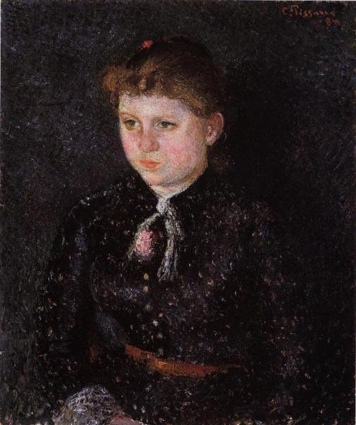 Portrait Of Nini by Camille Pissarro