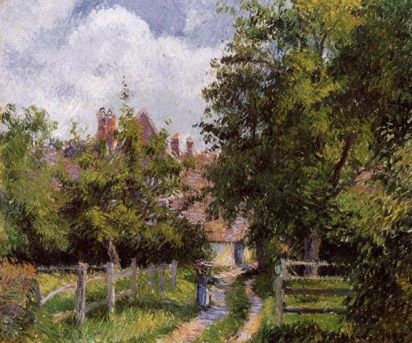 Saint-martin, Near Gisors by Camille Pissarro