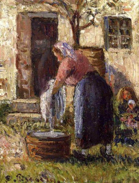 Camille Pissarro The Laundry Woman