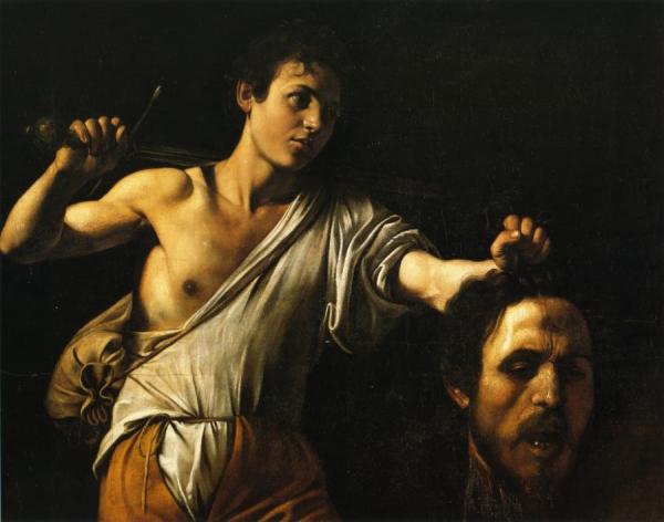 David With The Head Of Goliath by Caravaggio