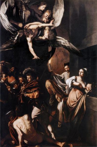 Seven Works Of Mercy by Caravaggio