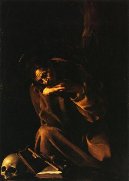 St. Francis by Caravaggio