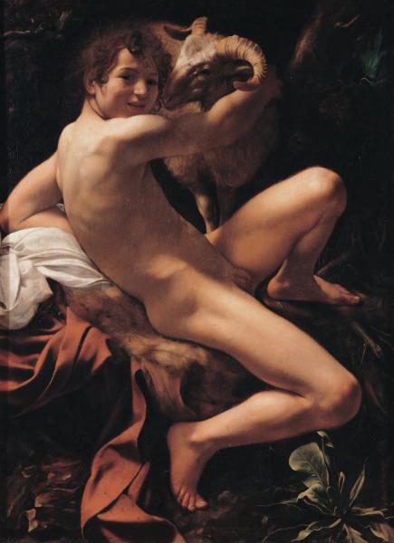 St. John The Baptist by Caravaggio Oil Painting Reproductions