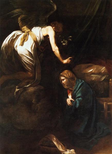 The Annunciation by Caravaggio