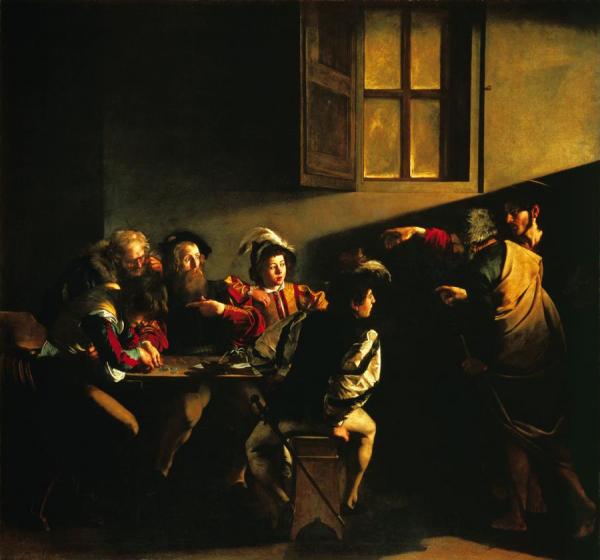 Caravaggio The Calling Of St Matthew