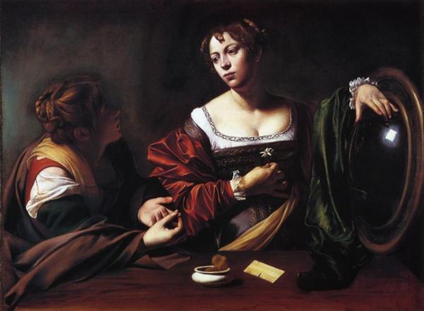 The Conversion Of Mary Magdalen by Caravaggio