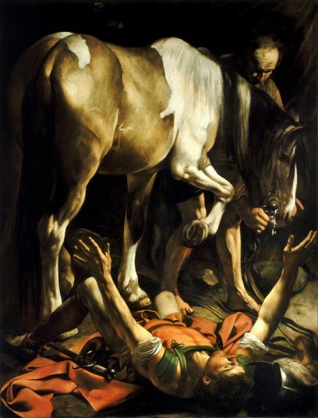 The Conversion Of St Paul by Caravaggio Oil Painting Reproductions