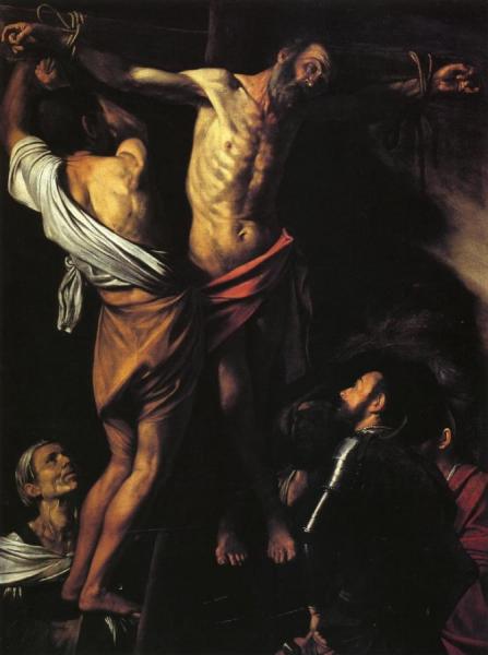 The Crucifixion Of St. Andrew by Caravaggio Oil Painting Reproductions