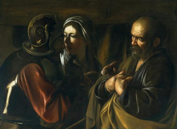 The Denial Of St. Peter by Caravaggio