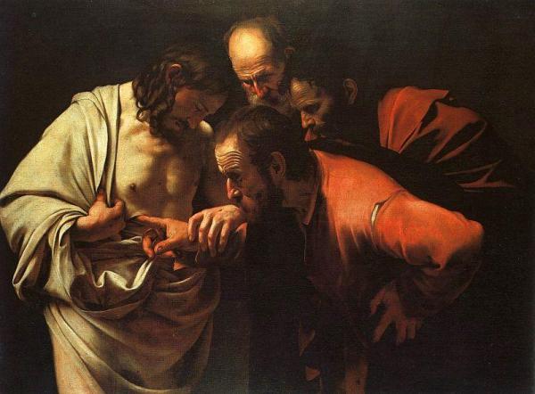 The Incredulity Of Saint Thomas by Caravaggio
