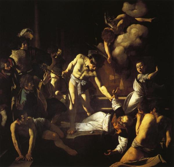 The Martyrdom Of St. Matthew by Caravaggio
