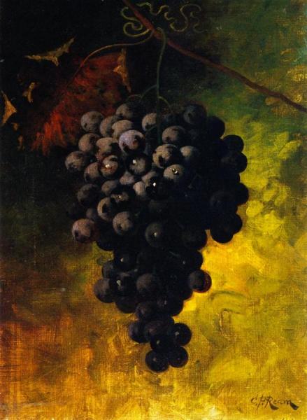 Hanging Grapes by Carducius Plantagenet Ream