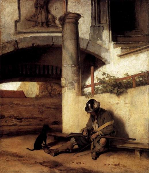 Carel Fabritius The Sentry