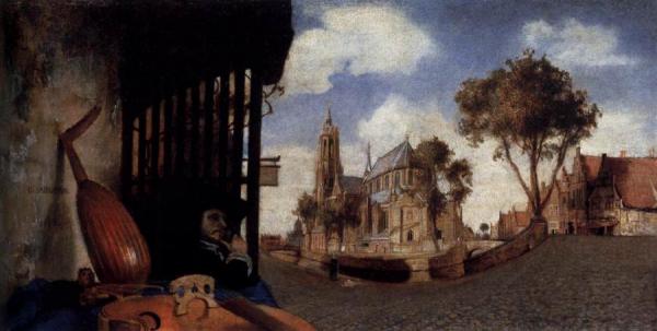 Carel Fabritius View Of The City Of Delft