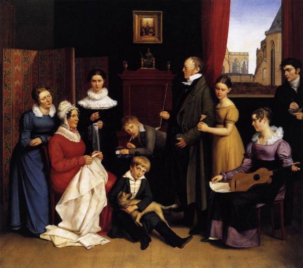 The Begas Family by Carl Begas