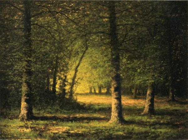 Beech Trees by Carl Christian Brenner