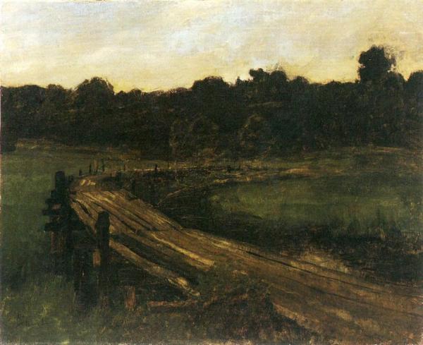 Carl Eduard Schuch Bridge In Ferch