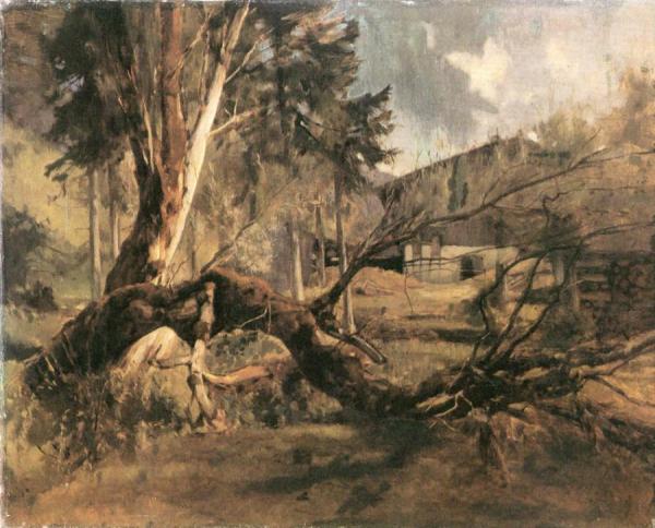 Gasthaus Lahnthaler by Carl Eduard Schuch