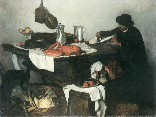 Matteostilleben by Carl Eduard Schuch