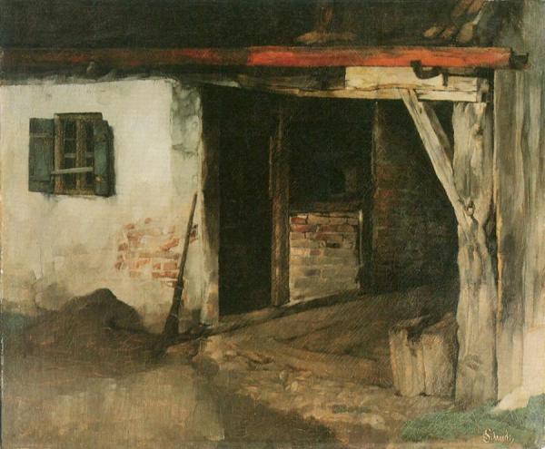 Carl Eduard Schuch Schmiede In Weβling Iii, 1876
