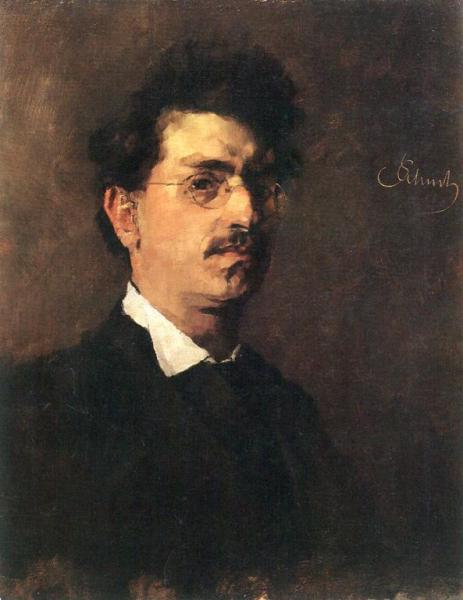 Self Portrait by Carl Eduard Schuch