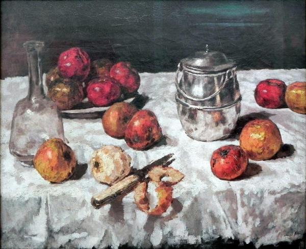 Still Life With Apples by Carl Eduard Schuch