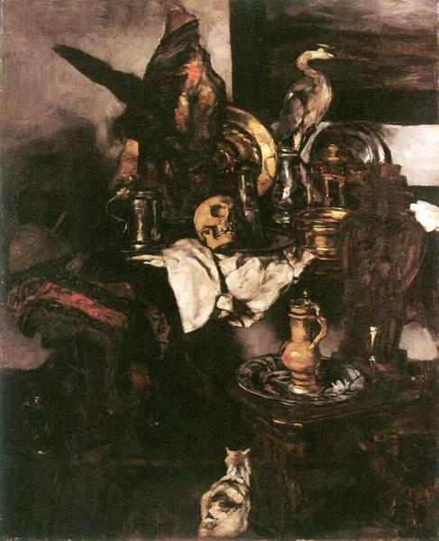 Trödelbude by Carl Eduard Schuch