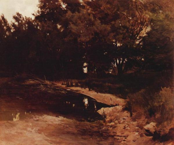 Waldsee by Carl Eduard Schuch