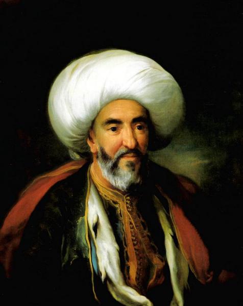 The First Envoy From Tripoli Who Came To Copenhagen In 1757 by Carl Gustaf Pilo