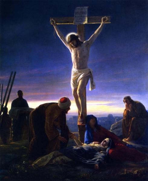 Carl Heinrich Bloch Christ On The Cross