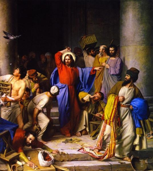 Cleansing Of The Temple by Carl Heinrich Bloch