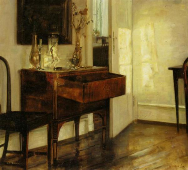 Sunlight In Livingroom by Carl Holsoe