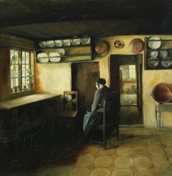 Untitled by Carl Holsoe Oil Painting Reproductions