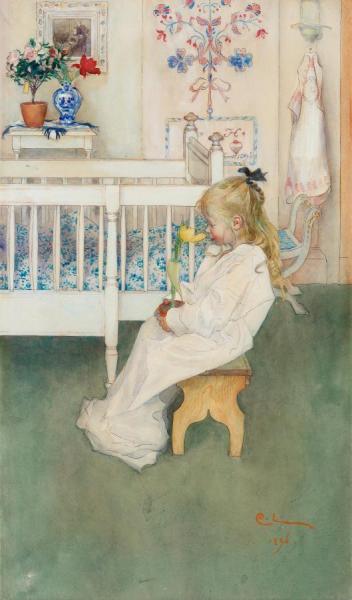 Anna Johanna I by Carl Larsson