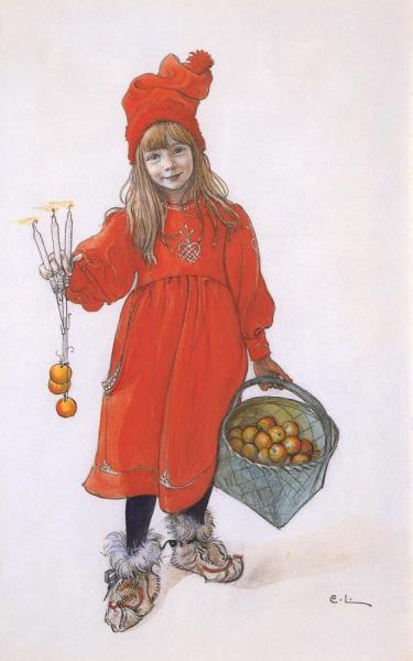 Brita As Iduna by Carl Larsson