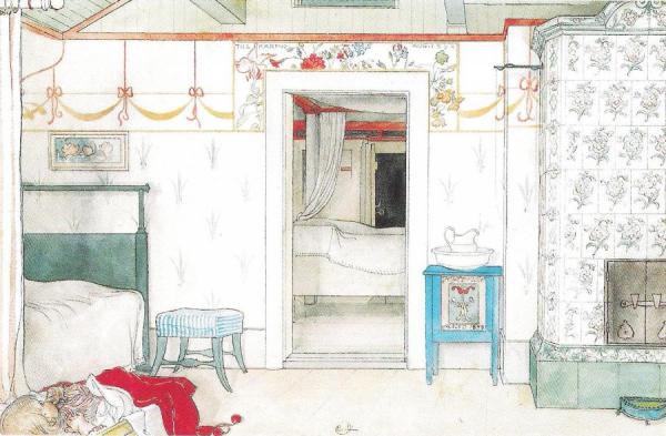 Brita Tupplur(1899) by Carl Larsson