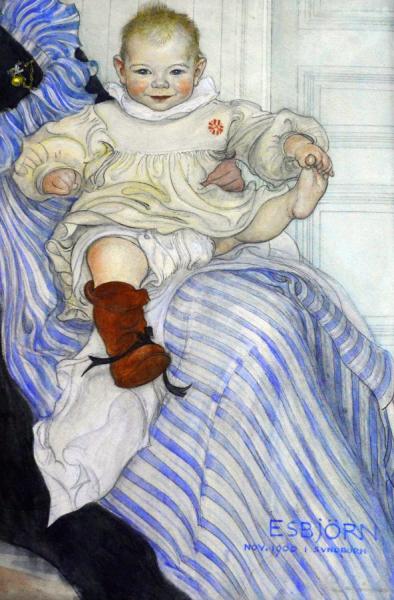 Esbjorn by Carl Larsson