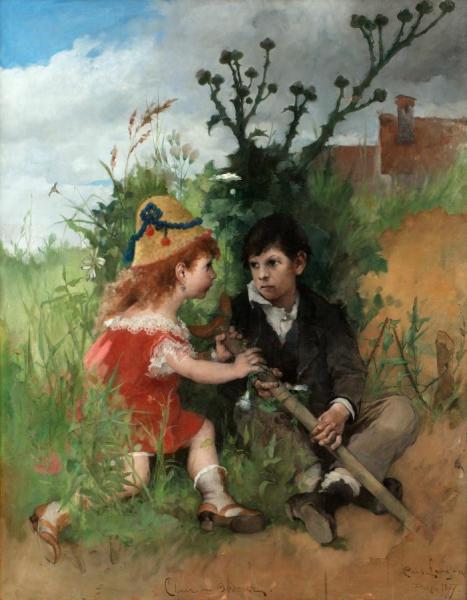 Light Shadow by Carl Larsson