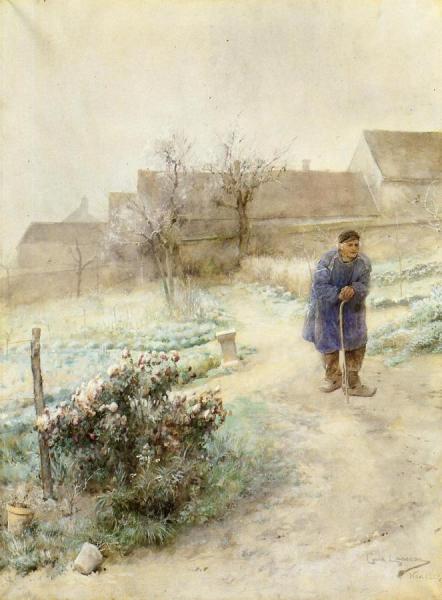 November by Carl Larsson