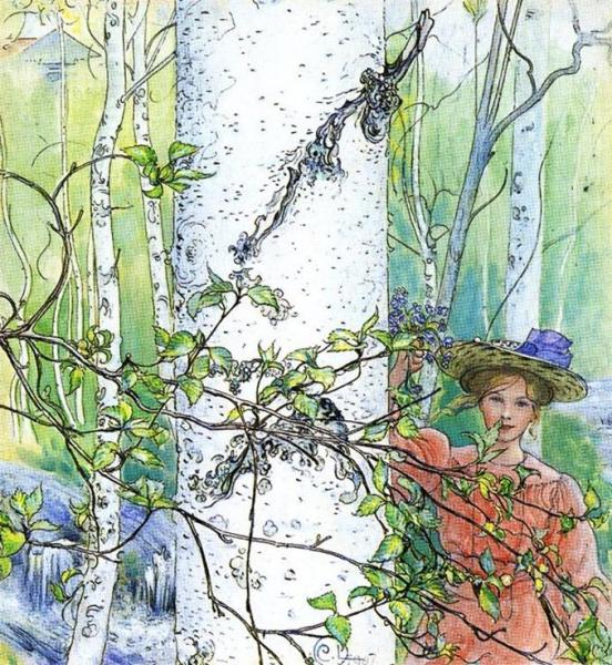 Spring by Carl Larsson